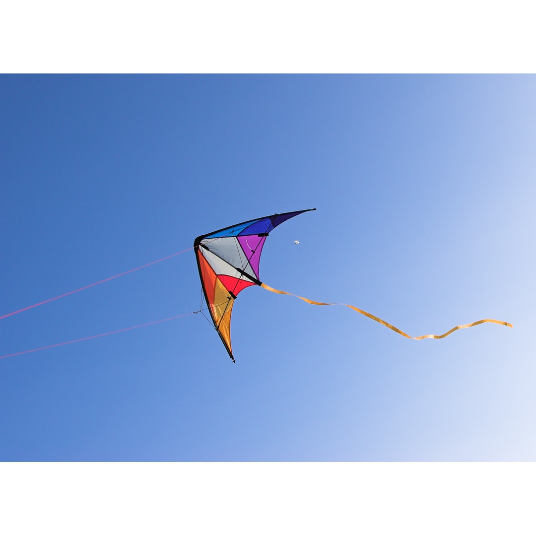HQ Kites twin flyer Calypso II Rainbow 110 cm - TWM Wholesale Management