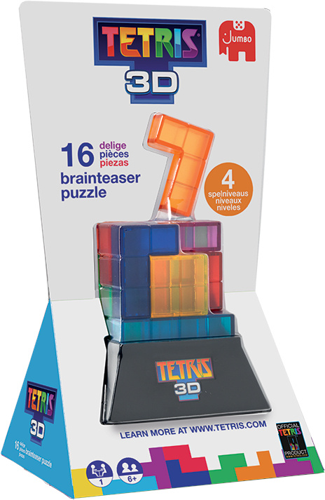 Jumbo Party Game Tetris 3d Junior 13 5 X 23 Cm 16 Pcs Twm Tom Wholesale Management