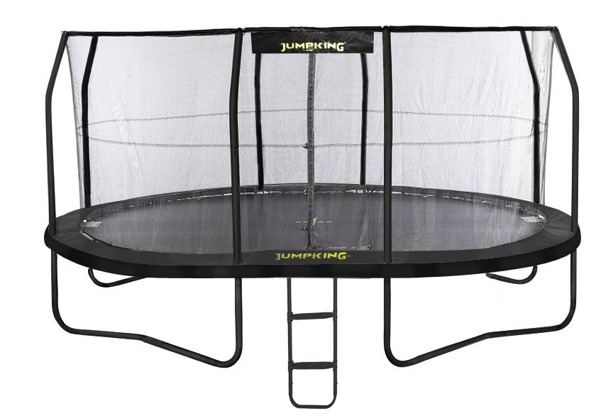 Jumpking Trampoline With Net And Ladder Jumppod Oval518 X 427 Cm Black 16 Twm Tom Wholesale Management