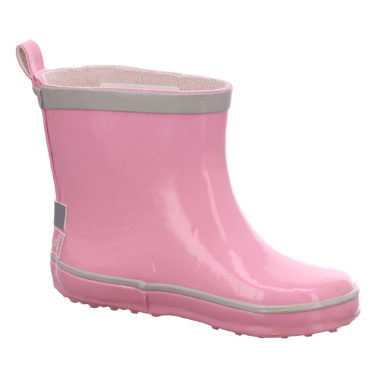 pink short rain boots