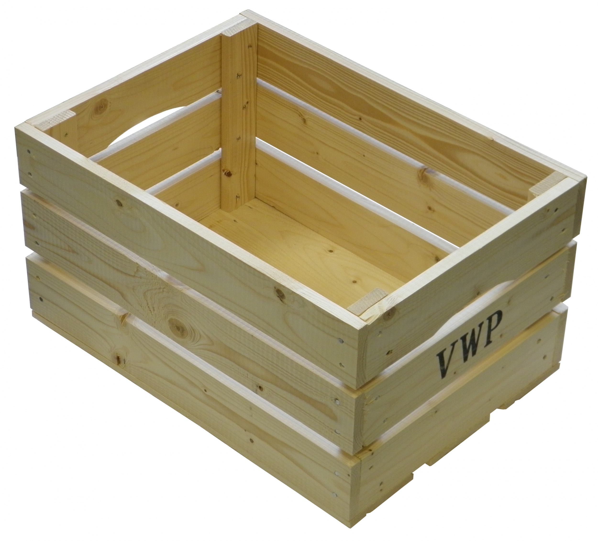 VWP fietskrat hout naturel 40 liter TWM Tom Wholesale Management